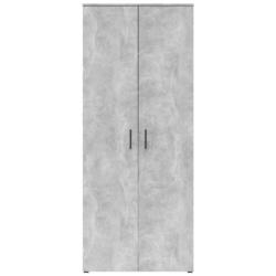 Schrank Multi-Stauraum Typ 37 Beton Optik B/H/T: ca. 80x195x40 cm