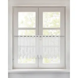 POCOline Scheibengardine Rosen