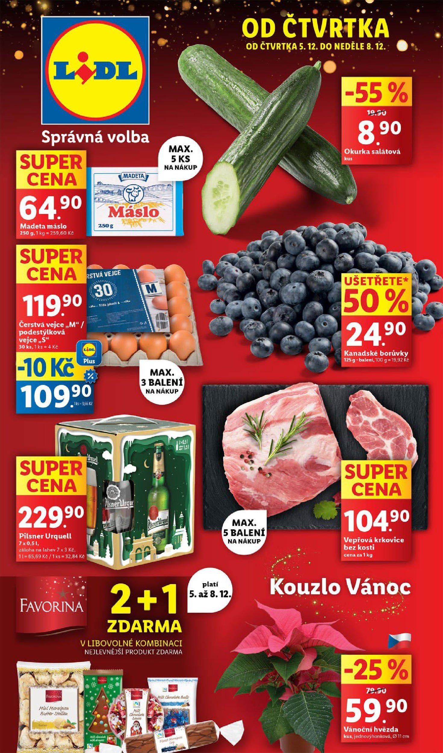  Lidl leták od 05.12.2024 - VÁNOCE