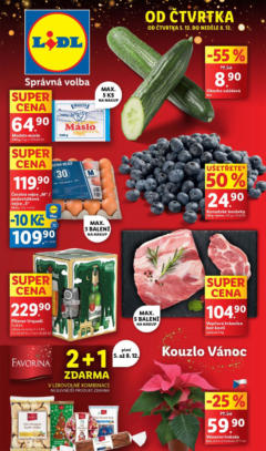 Náhled letáku Lidl leták - Od čtvrtka od 05.12.2024