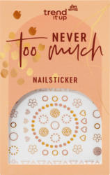 trend !t up Nagelsticker Set never too much