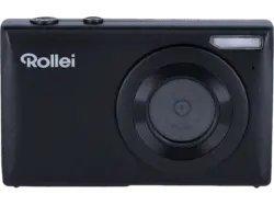 Rollei Compactline Mini Kompaktkamera, 4K Video, 8 MP Foto, 18x Digital Zoom, Blende f3, 2.8 Zoll LCD, Schwarz