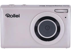 Rollei Compactline Mini Kompaktkamera, 4K Video, 8 MP Foto, 18x Digital Zoom, Blende f3, 2.8 Zoll LCD, Rosa