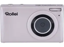 Rollei Compactline Mini Kompaktkamera, 4K Video, 8 MP Foto, 18x Digital Zoom, Blende f3, 2.8 Zoll LCD, Rosa
