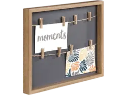 Hama Bilderrahmen "Muro", mit Schnur und Klammern, 29.5 x 36.5 cm, Eiche