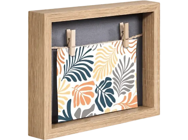 Hama Bilderrahmen "Muro", mit Schnur und Klammern, 16.5 x 21.5 cm, Eiche