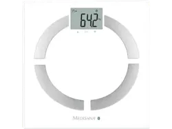 Medisana 40444 BS 444 Connect K&ouml;rperfettwaage, Maximale Tragkraft: 180 kg