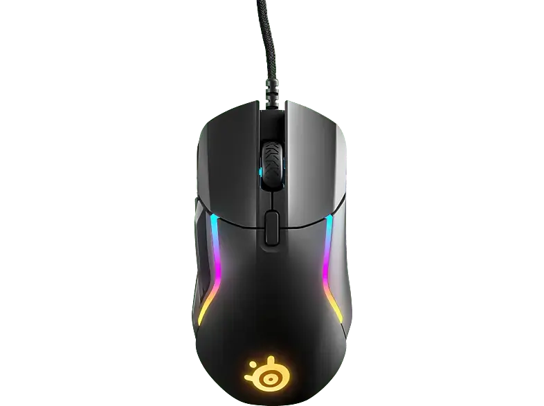 Steel Series Rival 5 Gaming Maus, Schwarz