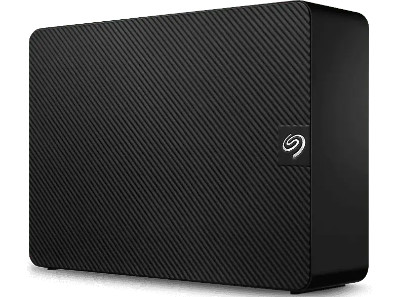 SEAGATE 8TB Festplatte Expansion Desktop mit Sicherungssoftware + Rescue, Extern, 3.5 Zoll, USB 3.0, Schwarz