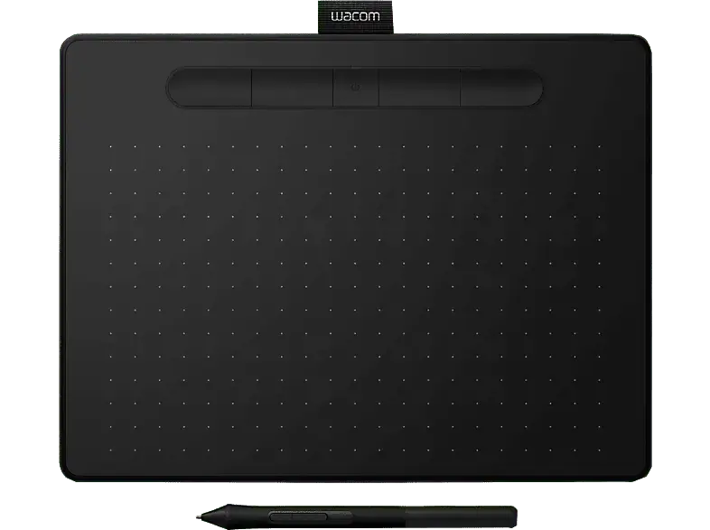 WACOM Grafiktablett Intuos Medium mit Bluetooth, schwarz (CTL-6100WLK-N)