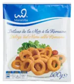 Kaufland хипермаркет MareVita Панирани рингове с калмари замразени - до 07-12-25