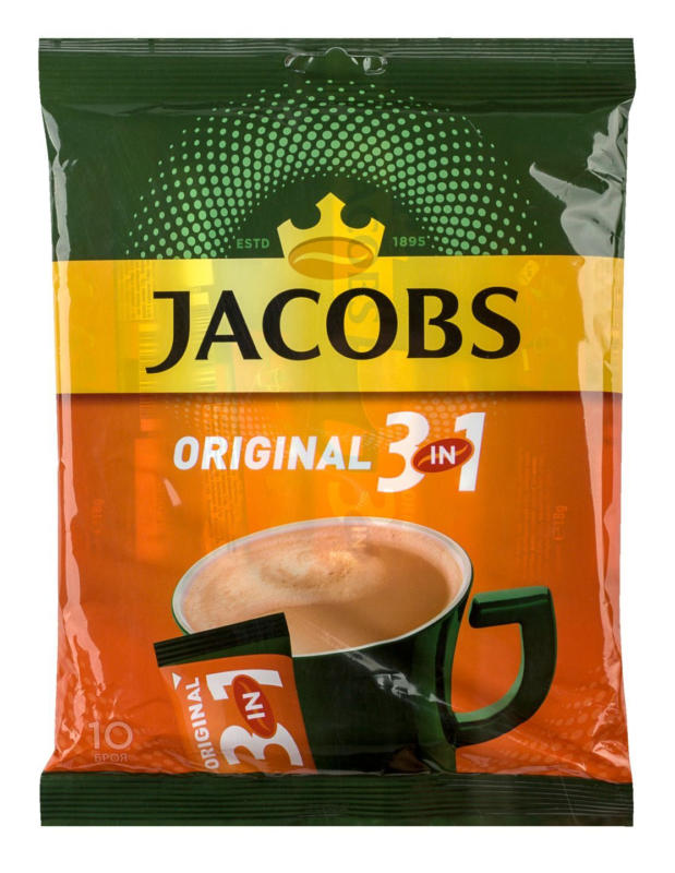 Jacobs Разтворимо кафе 3 в 1