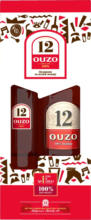 Kaufland хипермаркет Ouzo 12 Узо + чаша - до 25-05-25