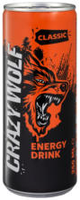Kaufland хипермаркет Crazy Wolf Енергийна напитка различни видове - до 24-08-25