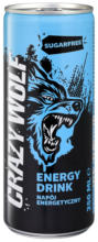 Kaufland хипермаркет Crazy Wolf Енергийна напитка различни вкусове - до 24-08-25