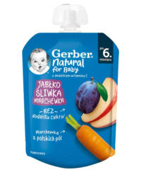 Gerber Плодово пюре избрани видове