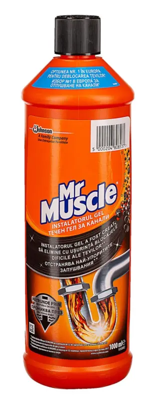 Mr. Muscle Гел за канали различни видове