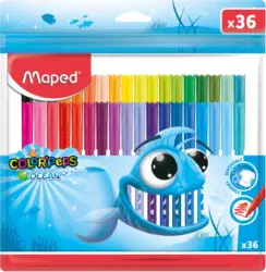 Maped Комплект флумастери 36 цвята