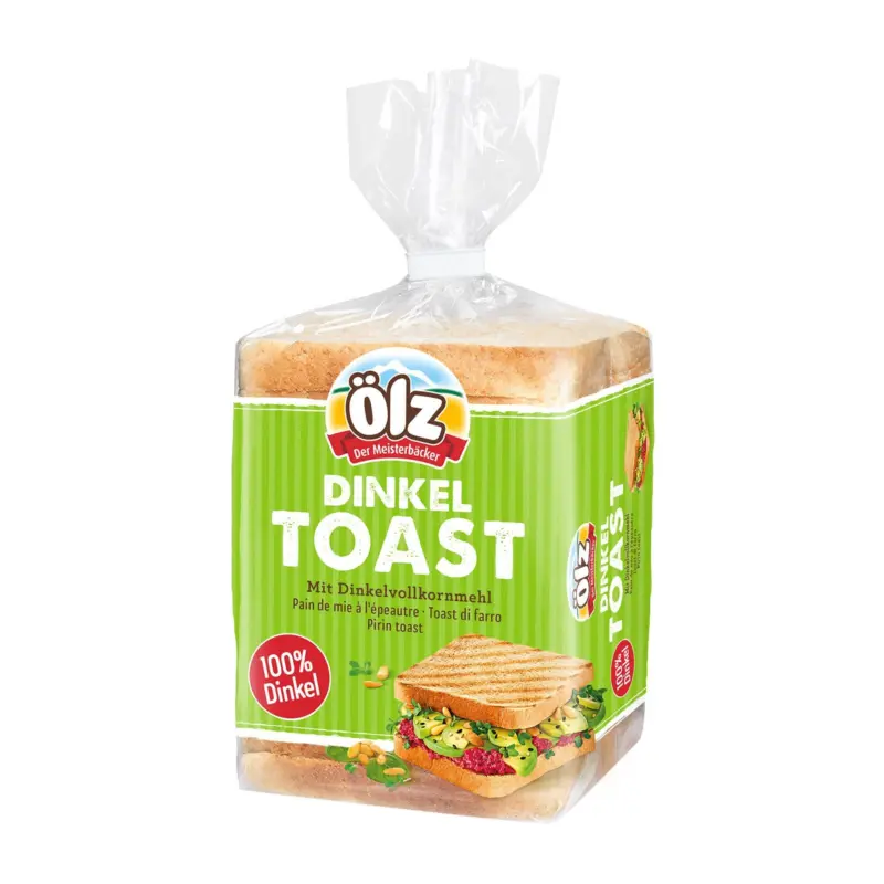 &Ouml;lz Dinkel Toast