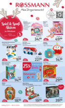 Rossmann Weihnachtsangebote Spielwaren - bis 06.12.2024