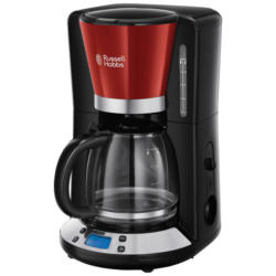 Russell Hobbs Kaffeeautomat 24031-56 rot schwarz Kunststoff Glas B/H/T: ca. 21x35x24 cm