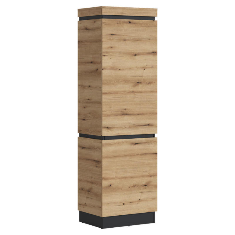 Garderobenschrank Corte Eiche Evoke Coast Nachbildung anthrazit B/H/T: ca. 60x200,5x45 cm