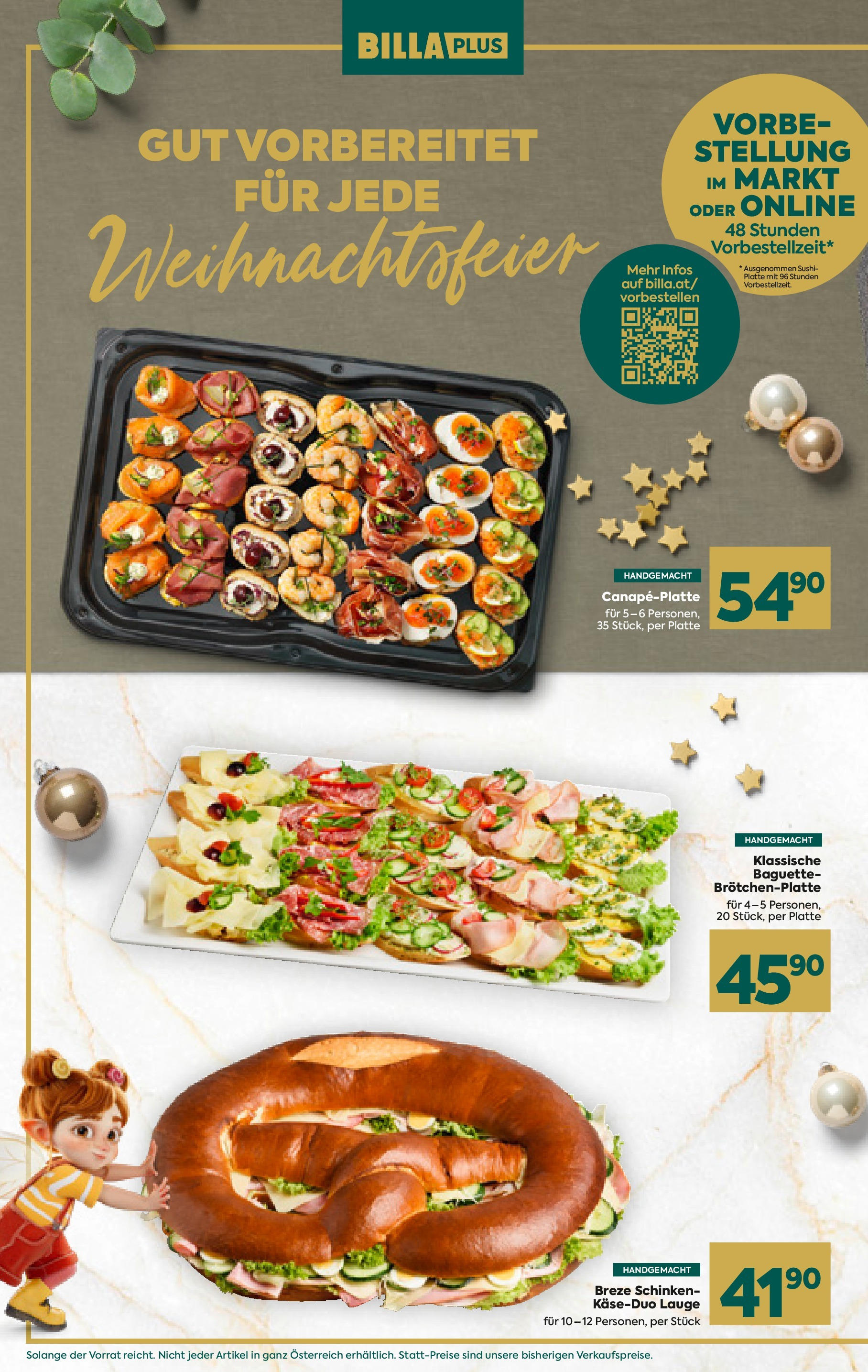 Billa Plus Flugblatt 28.11.2024 | WEIHNACHTEN | Seite: 10 | Produkte: Schinken