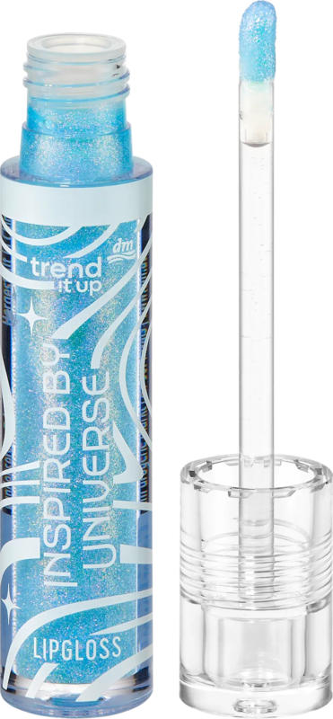 trend !t up Lipgloss 030 Glitter blue Inspired by universe