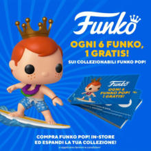 Ogni 6 funko, 1 gratis!