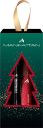 MANHATTAN Cosmetics Geschenkset Mascara Volcano Explosive Volume Black & Kajal Eyemazing 1010N Black