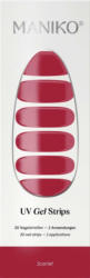 Maniko UV Nagelfolien Gel Strip Scarlet