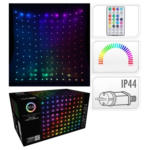 PRAKTIS Коледна светлинна завеса Digital RGB 400 LED IP44