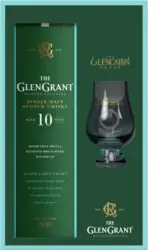 Glen Grant Шотландско уиски + чаша