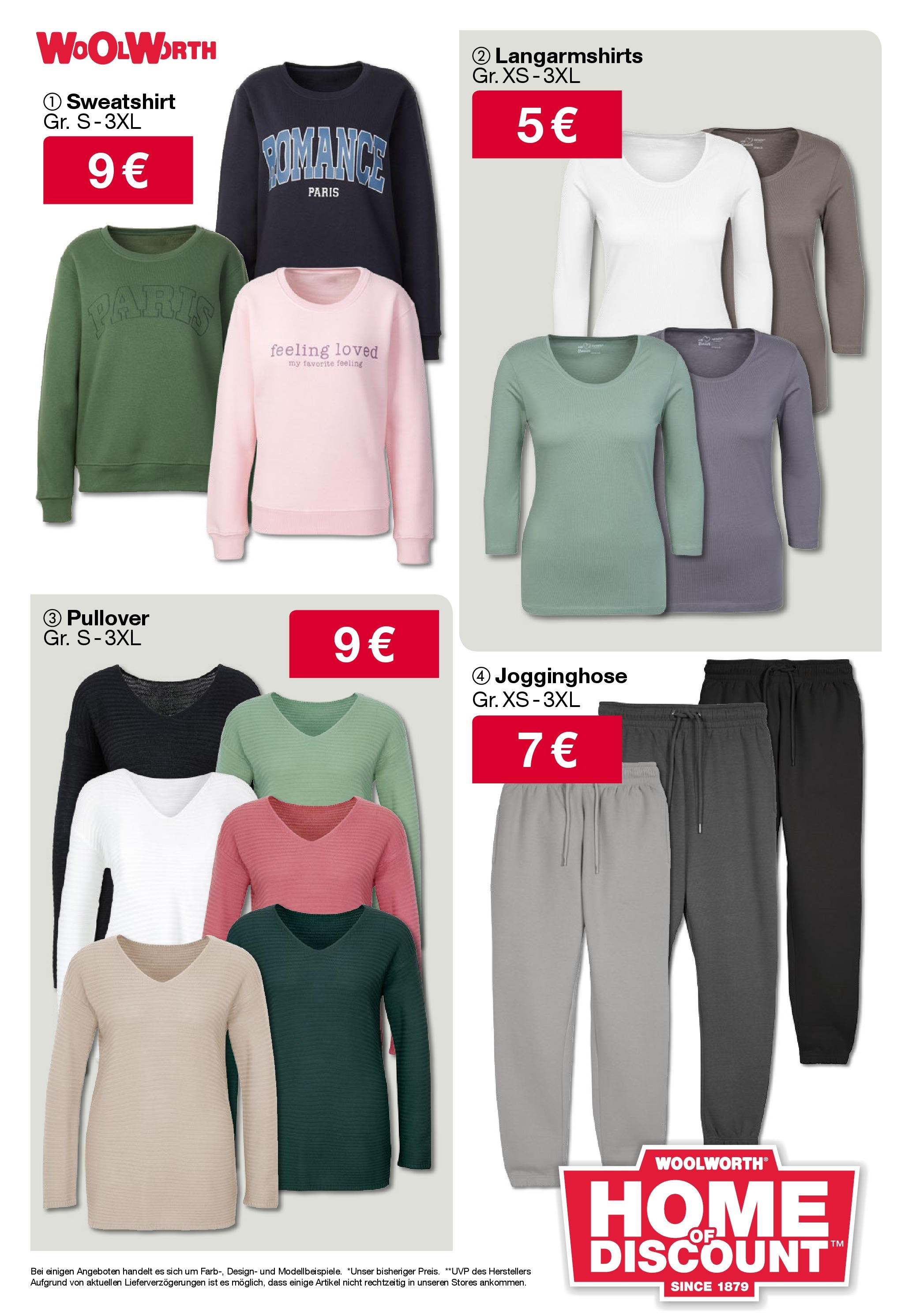 Woolworth Flugblatt von 04.12.2024 - Aktuelle Angebote | Seite: 3 | Produkte: Pullover