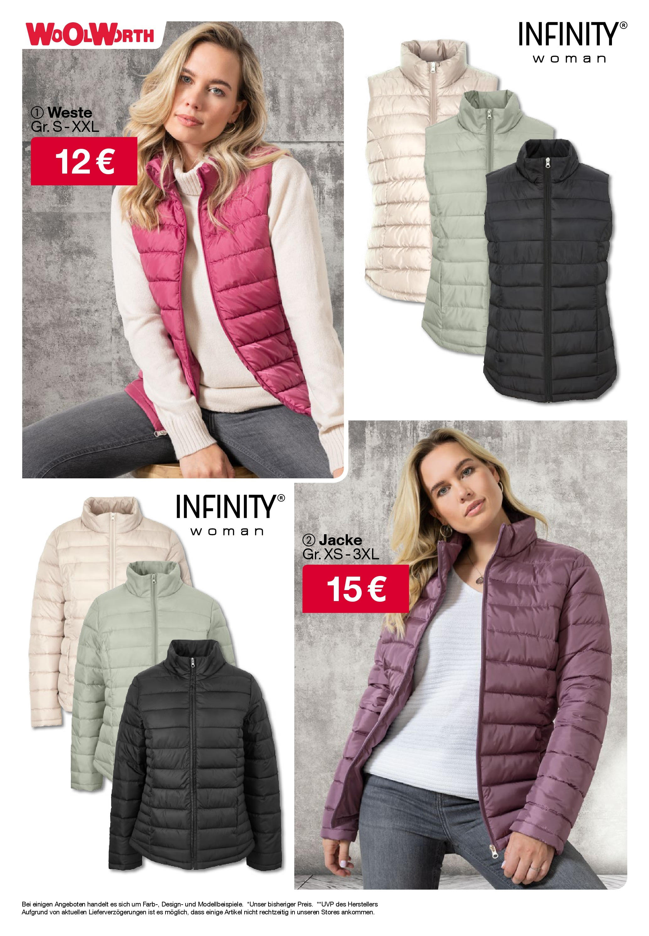 Woolworth Flugblatt von 04.12.2024 - Aktuelle Angebote | Seite: 5 | Produkte: Weste, Jacke