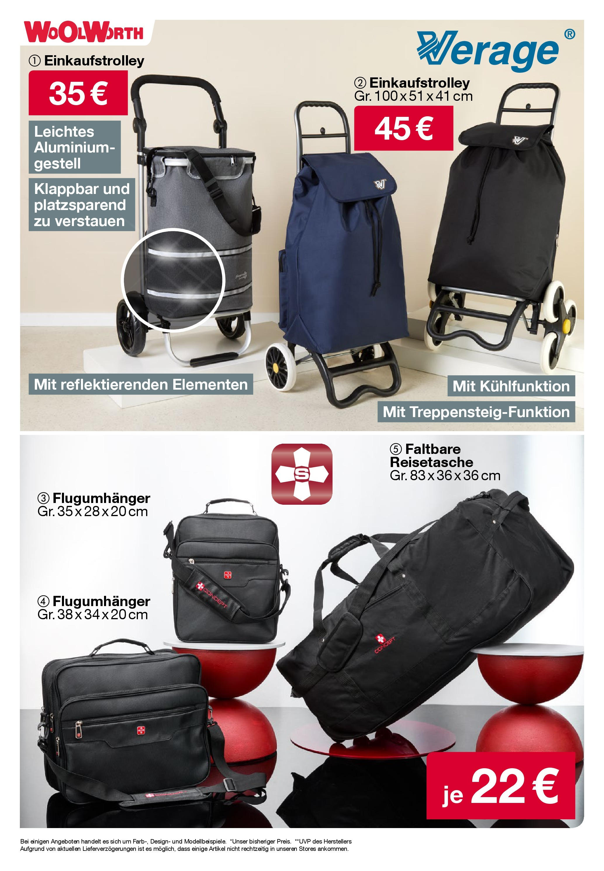 Woolworth Flugblatt von 04.12.2024 - Aktuelle Angebote | Seite: 13 | Produkte: Reisetasche