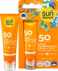 SUNDANCE Sonnenschutz Kombi Gesicht Creme + Stift LSF 50