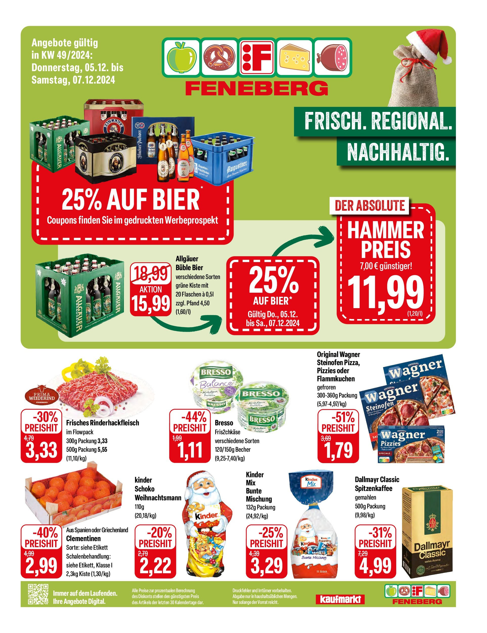 Feneberg Prospekt ab 05.12.2024 > Weihnachten