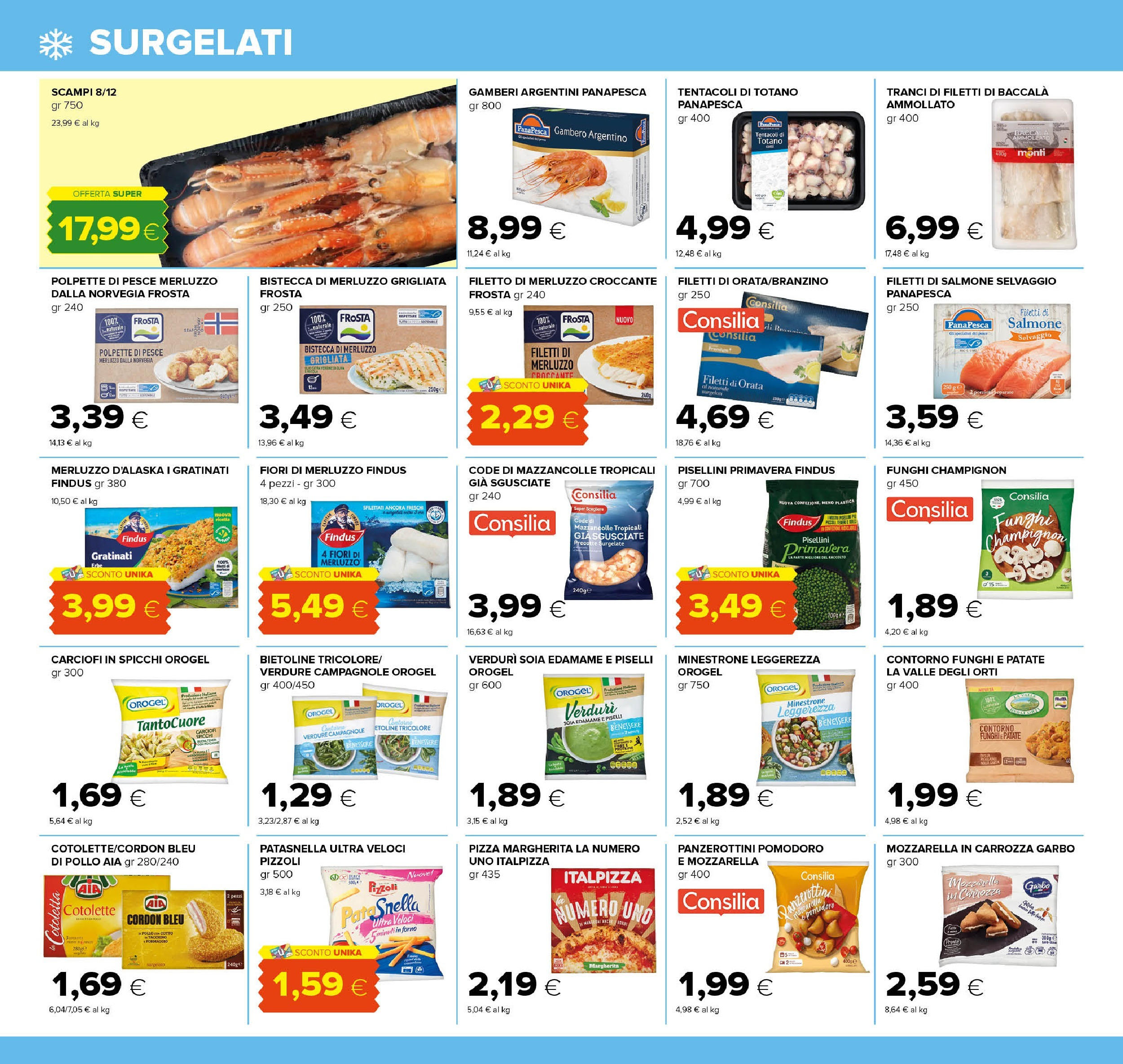 Nuovo Tigre - Volantino dal 01/12/2024 > offerte anteprima 🛍️ | Pagina: 16 | Prodotti: Mazzancolle, Carciofi, Forno, Polpette