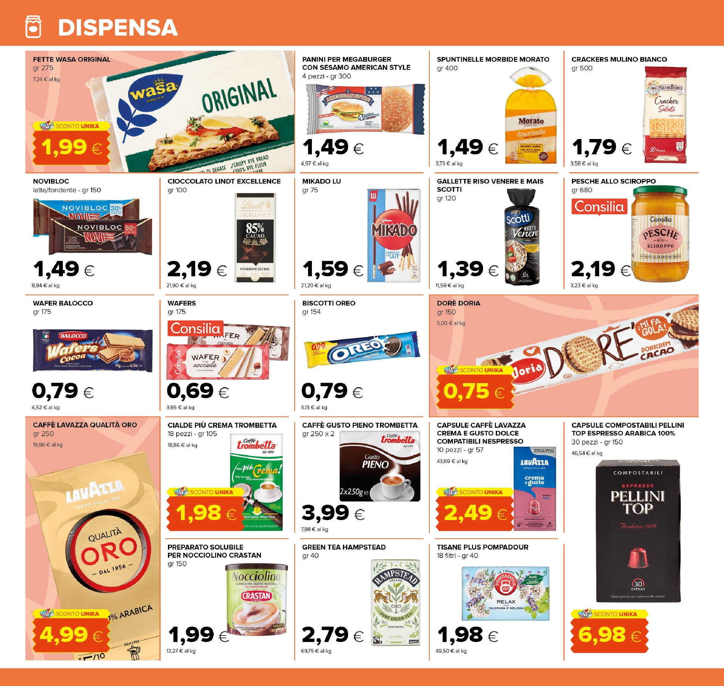 Nuovo Tigre - Volantino dal 01/12/2024 > offerte anteprima 🛍️ | Pagina: 18 | Prodotti: Caffè, Biscotti, Cacao, Lavazza