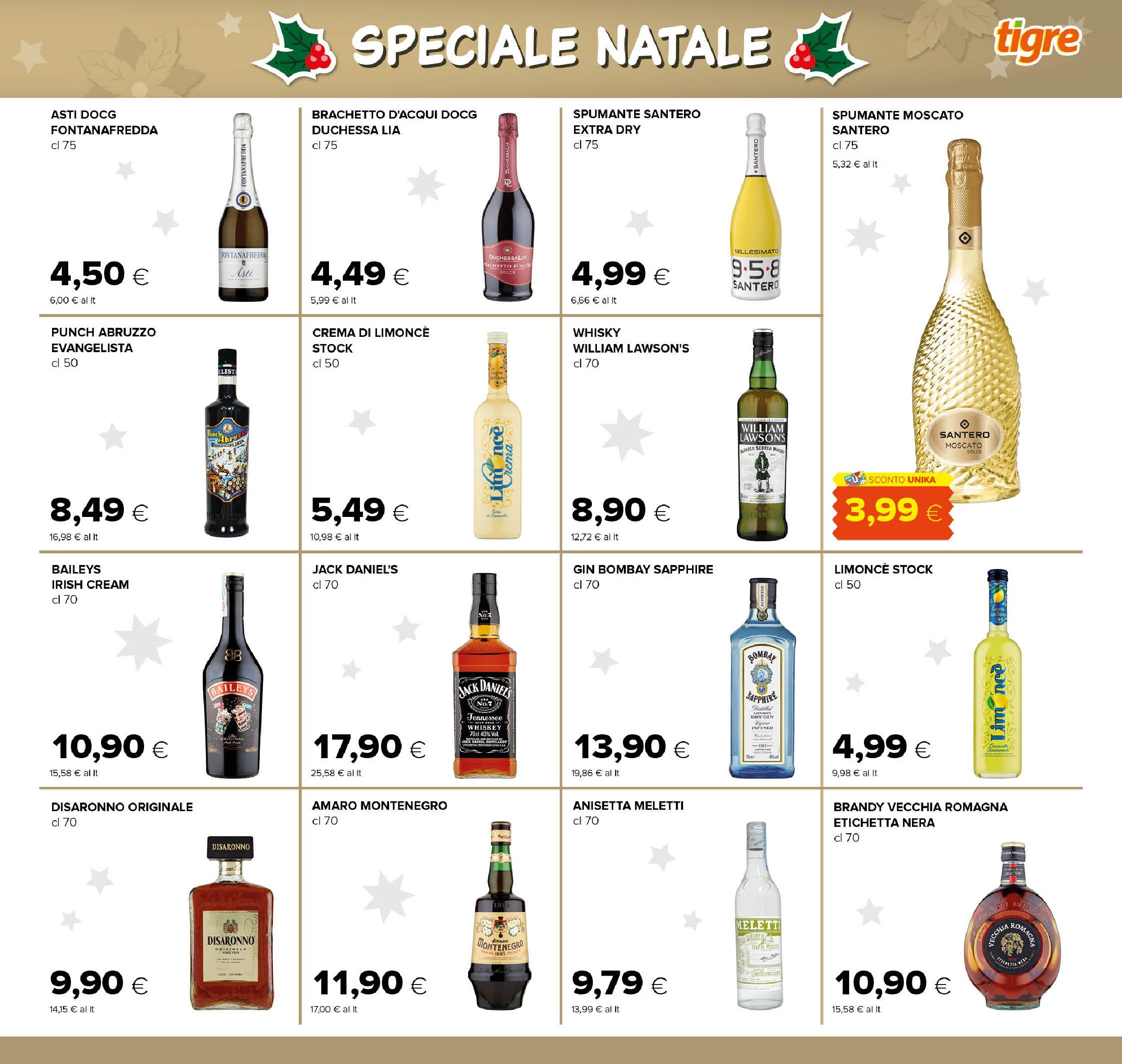 Nuovo Tigre - Volantino Pescara dal 01/12/2024 > offerte anteprima 🛍️ | Pagina: 5 | Prodotti: Crema, Gin, Brandy, Amaro