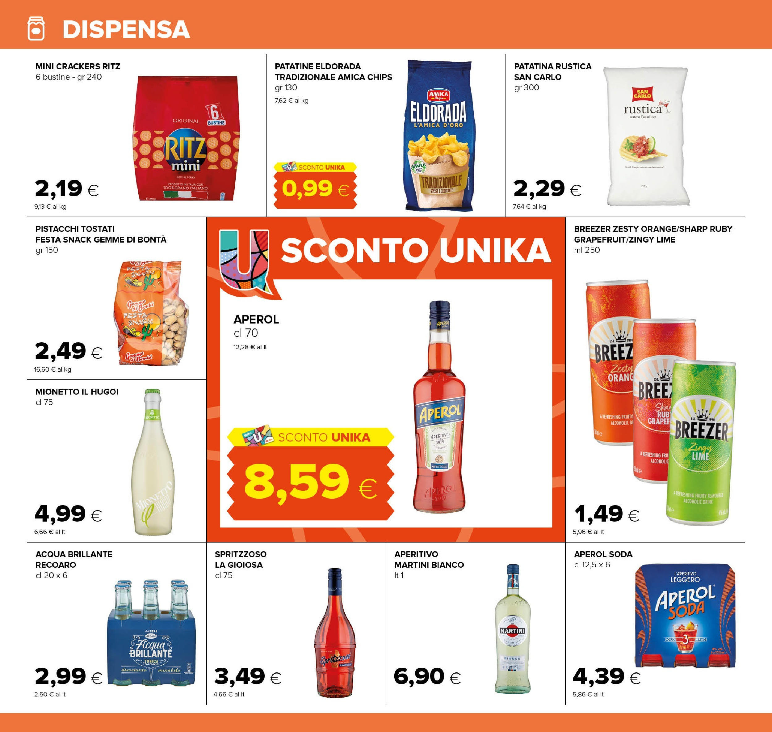 Nuovo Tigre - Volantino Pescara dal 01/12/2024 > offerte anteprima 🛍️ | Pagina: 20 | Prodotti: Acqua, Pistacchi, Aperol, Aperitivo