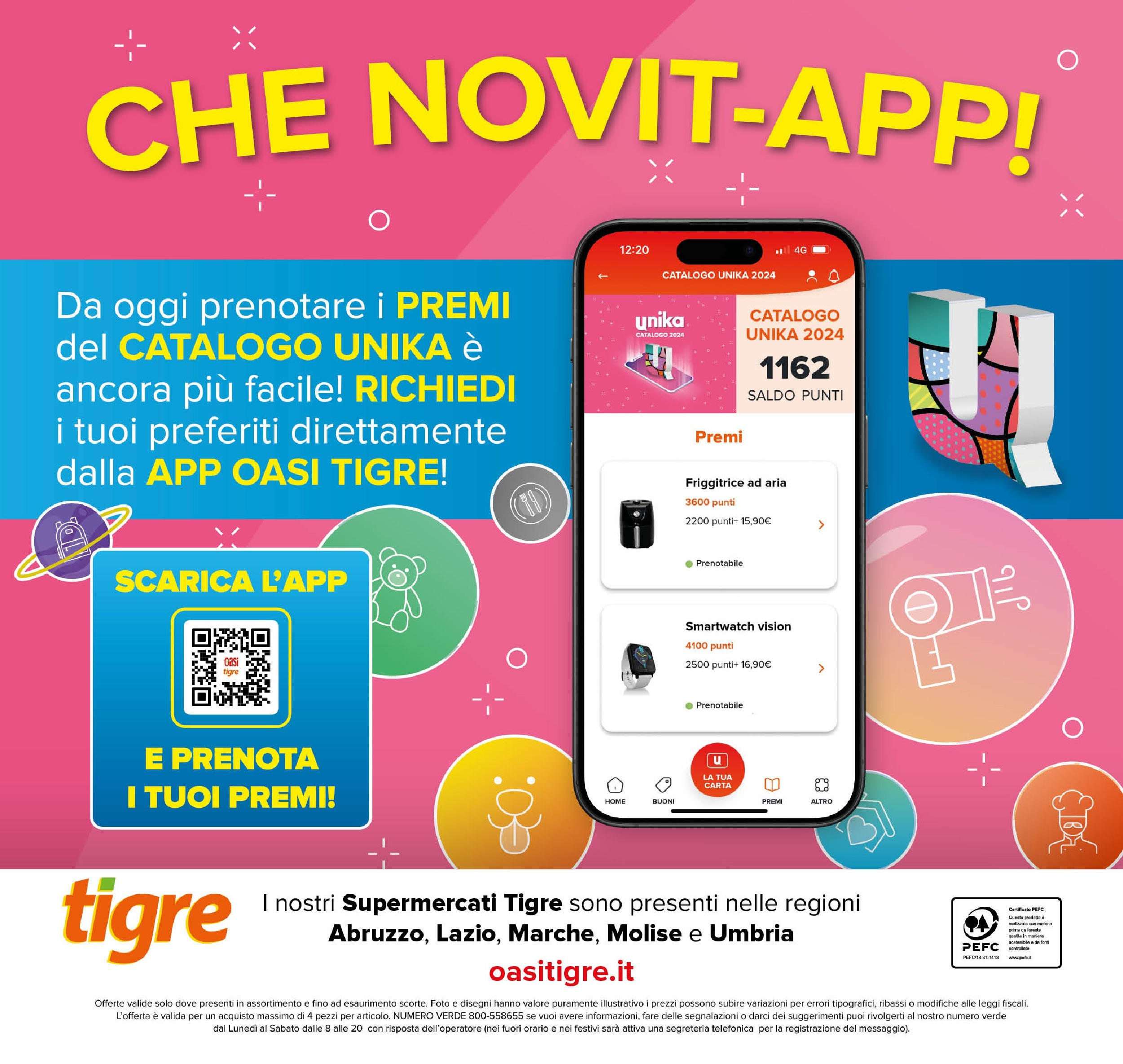 Nuovo Tigre - Volantino Pescara dal 01/12/2024 > offerte anteprima 🛍️ | Pagina: 24 | Prodotti: Friggitrice ad aria, Friggitrice, Smartwatch