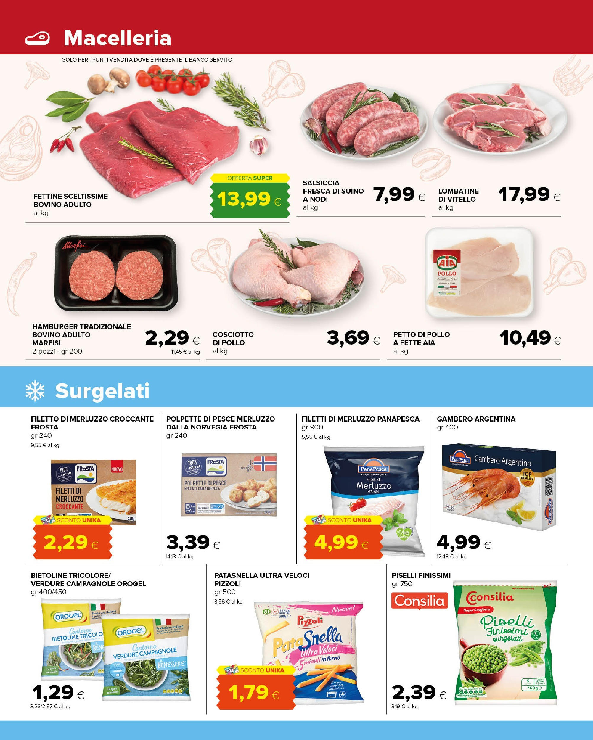 Nuovo Tigre - Volantino Amico - Pescara dal 03/12/2024 > offerte anteprima 🛍️ | Pagina: 4 | Prodotti: Pollo, Piselli, Forno, Hamburger