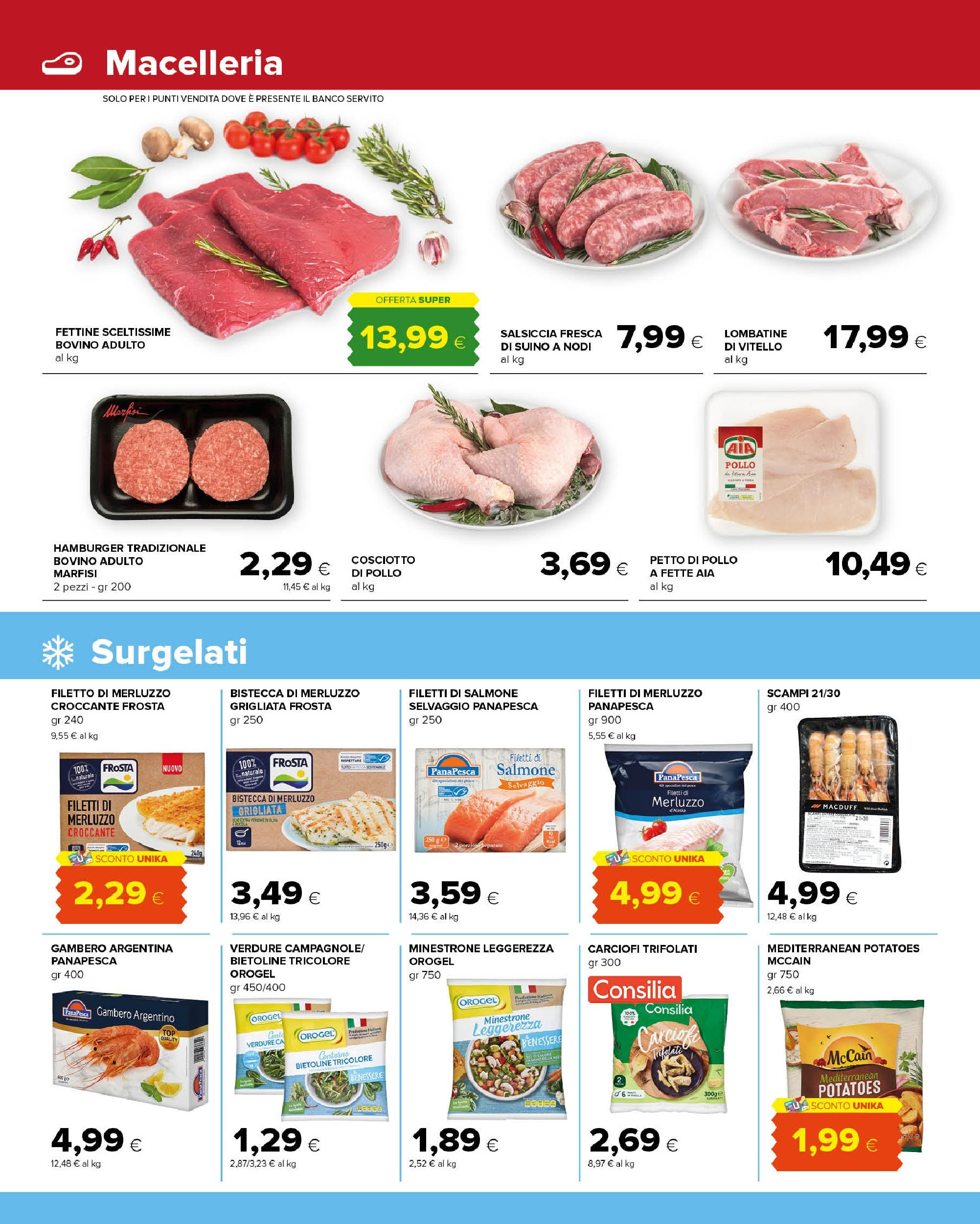 Nuovo Tigre - Volantino Amico dal 03/12/2024 > offerte anteprima 🛍️ | Pagina: 6 | Prodotti: Bovino, Verdure, Salsiccia, Pesca