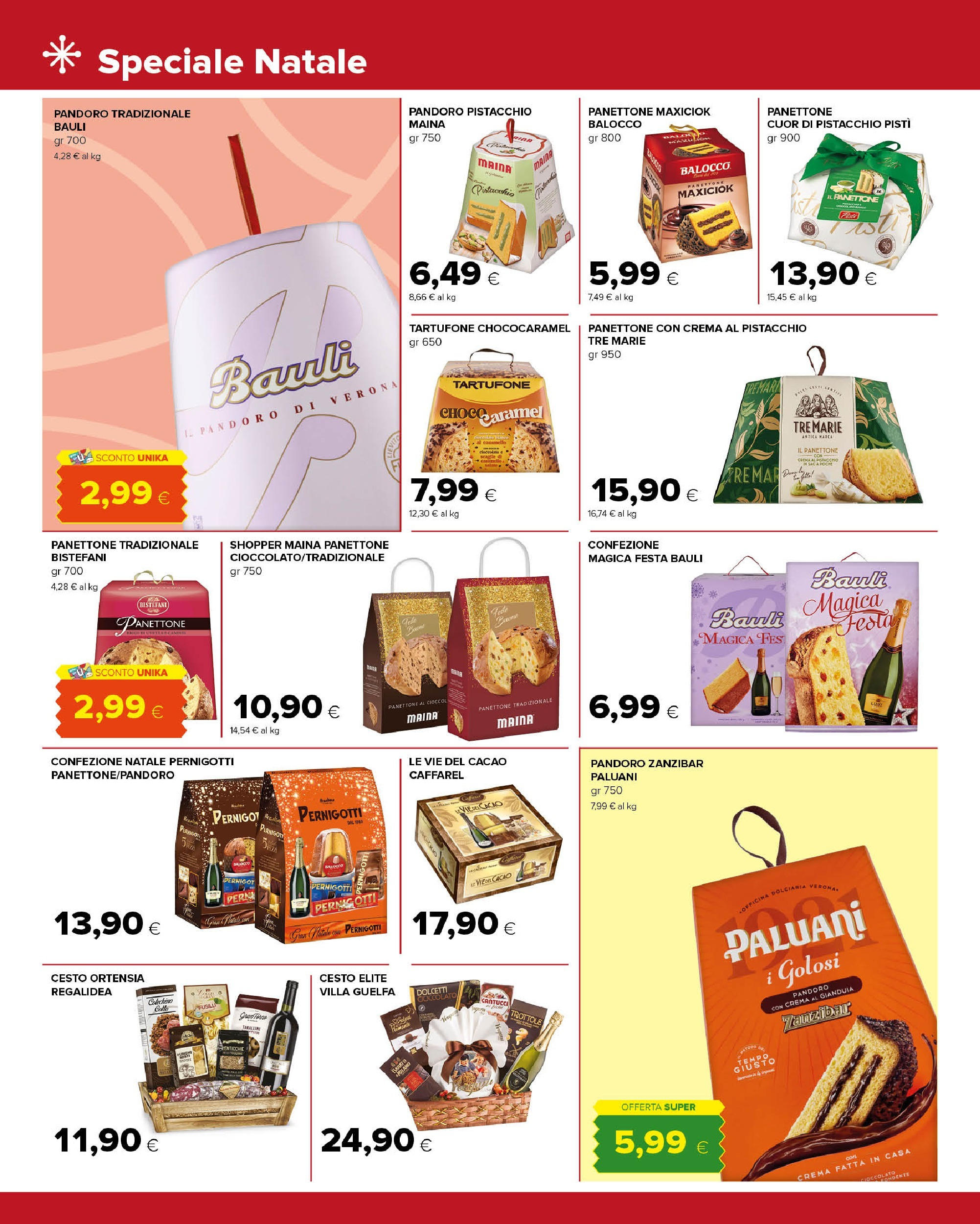 Nuovo Tigre - Volantino Amico dal 03/12/2024 > offerte anteprima 🛍️ | Pagina: 10 | Prodotti: Crema, Gin, Pandoro, Panettone