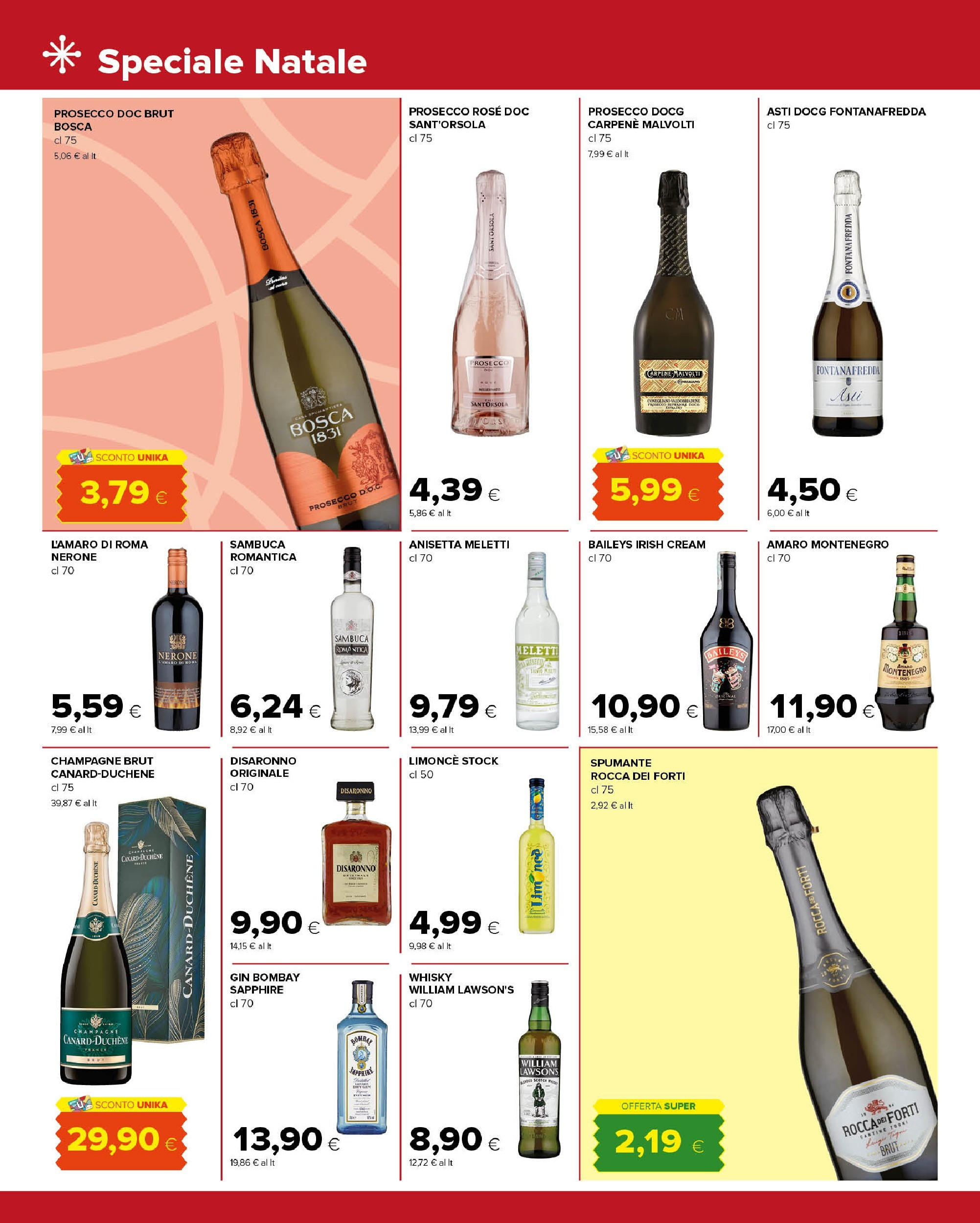 Nuovo Tigre - Volantino Amico dal 03/12/2024 > offerte anteprima 🛍️ | Pagina: 12 | Prodotti: Gin, Whisky, Champagne, Amaro