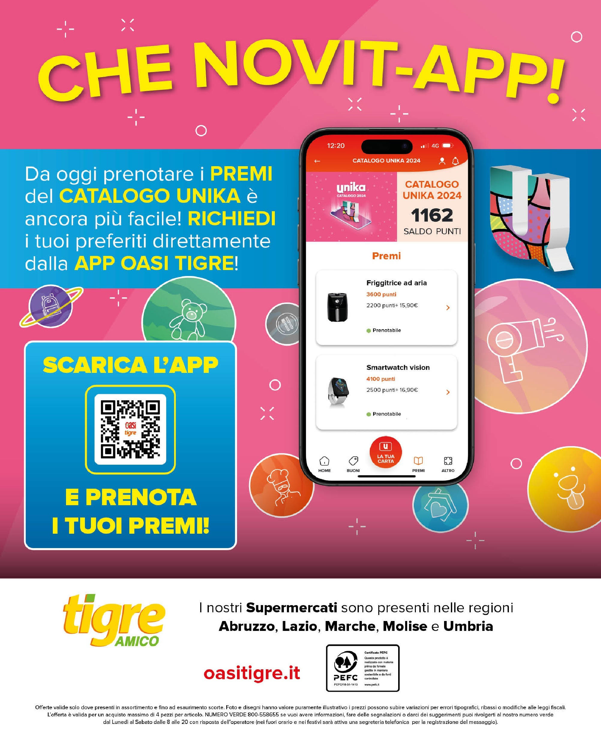 Nuovo Tigre - Volantino Amico - Pescara dal 03/12/2024 > offerte anteprima 🛍️ | Pagina: 16 | Prodotti: Friggitrice ad aria, Friggitrice, Smartwatch