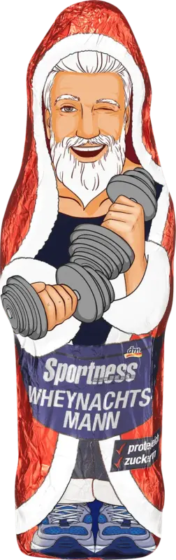 Sportness Protein Schoko Weihnachtsmann, Wheynachtsmann