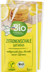 dmBio Zitronenschale gerieben (2x5 g)